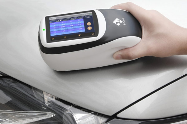 多角度色差儀在汽車油漆塗裝色差檢測中的應用