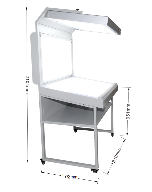 CC120-F看樣台(對色燈箱)